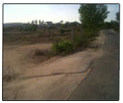 The Road connecting the project location